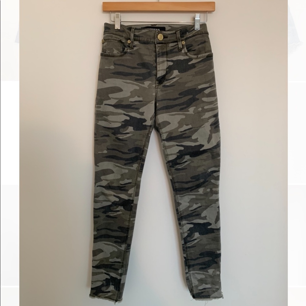 Express Camo Skinny Jeans